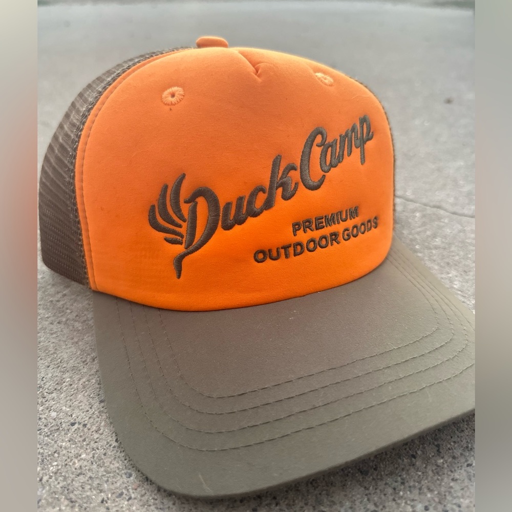 Duck Camp Orange Hat